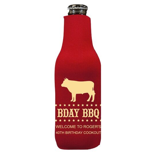 BBQ Cow Bottle Huggers